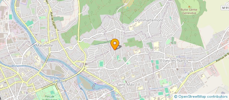 localisation de l'entreprise MADAME ADELE DUFOUR  SAINT-MAX