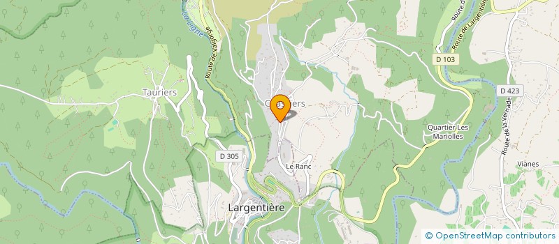 localisation de l'entreprise MADAME ADELE DUMOULIN  CHASSIERS