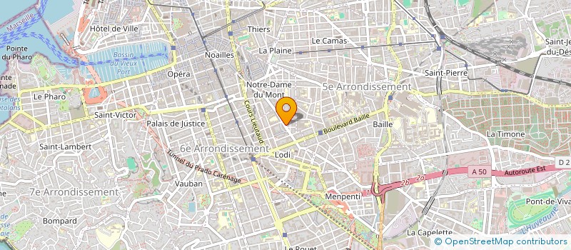 localisation de l'entreprise MADAME ADELE DURAND à MARSEILLE