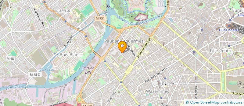 localisation de l'entreprise MADAME ADELE FAVRE à LILLE