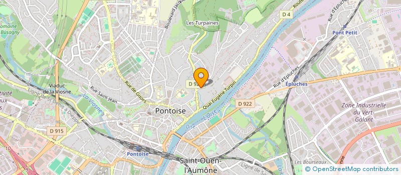 localisation de l'entreprise MADAME ADELE FAYET à PONTOISE