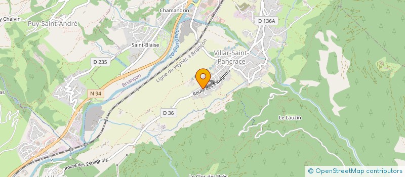 localisation de l'entreprise MADAME ADELE FINE  VILLAR-SAINT-PANCRACE