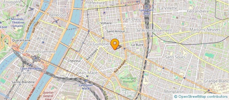 localisation de l'entreprise MADAME ADELE GENERET  LYON