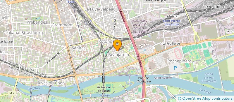 localisation de l'entreprise MADAME ADELE GIGON  TOURS