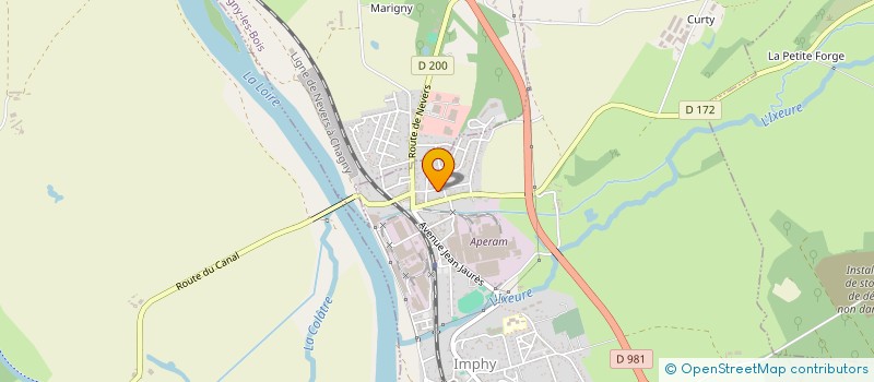 localisation de l'entreprise MADAME ADELE HUBERT  IMPHY