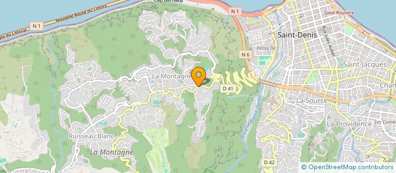 localisation de l'entreprise MADAME ADELE LALLEMAND  SAINT-DENIS