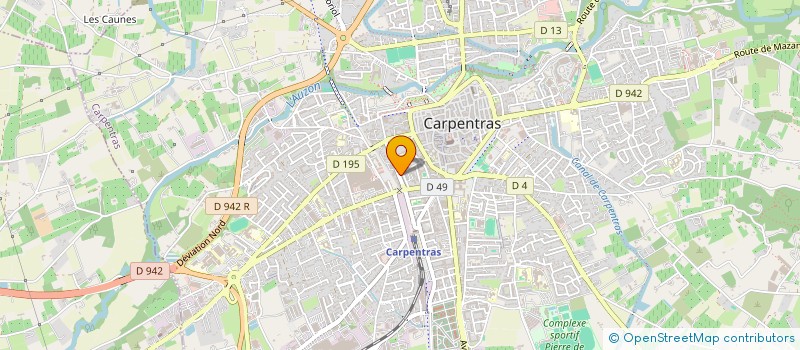 localisation de l'entreprise MADAME ADELE LANDRA à CARPENTRAS