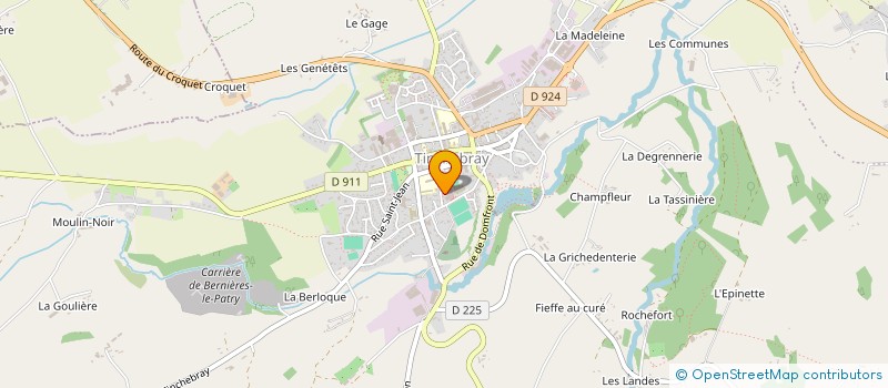 localisation de l'entreprise MADAME ADELE LAURENT à TINCHEBRAY-BOCAGE