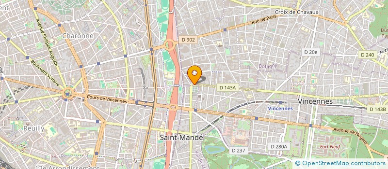localisation de l'entreprise MADAME ADELE LEPROUX à MONTREUIL