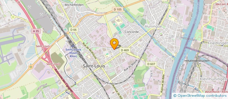 localisation de l'entreprise MADAME ADELE LOPEZ  SAINT-LOUIS