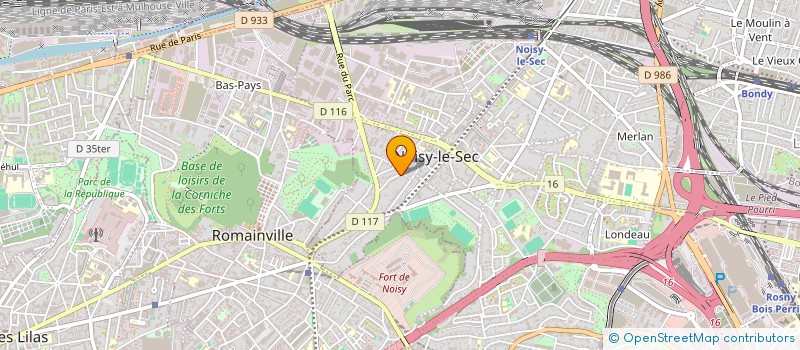 localisation de l'entreprise MADAME ADELE MARTINAT à NOISY-LE-SEC