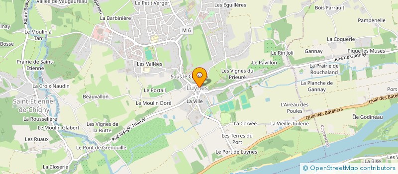 localisation de l'entreprise MADAME ADELE MENARD  PERNAY