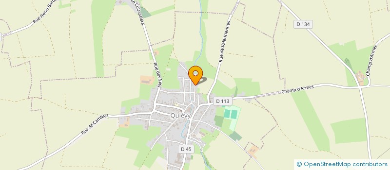 localisation de l'entreprise MADAME ADELE MERESSE  QUIEVY