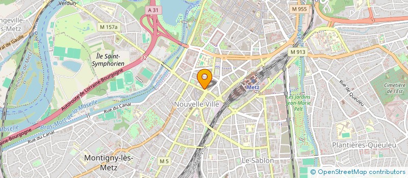 localisation de l'entreprise MADAME ADELE MERTZ  METZ