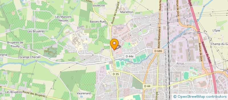 localisation de l'entreprise MADAME ADELE MEYER  GLEIZE