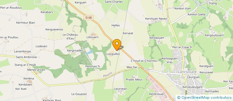 localisation de l'entreprise MADAME ADELE MONCUQUET  PLOURIN