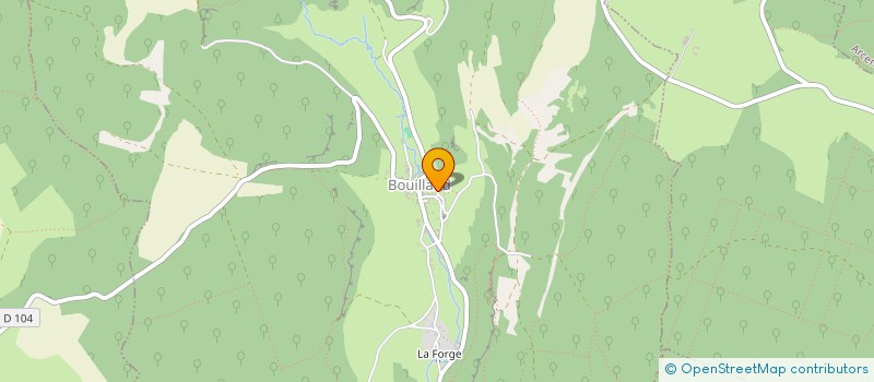 localisation de l'entreprise MADAME ADELE MOUQUET  BOUILLAND