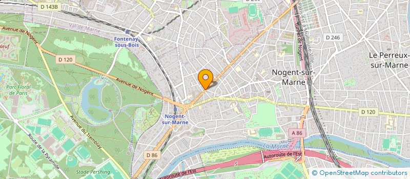 localisation de l'entreprise MADAME ADELE NGUYEN QUOC  NOGENT-SUR-MARNE