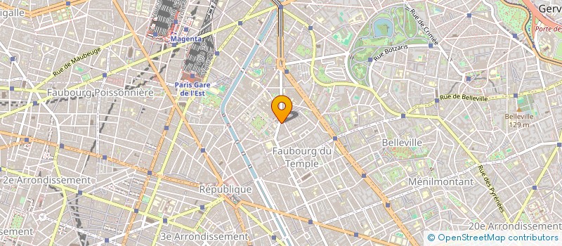 localisation de l'entreprise MADAME ADELE ONNILLON  PARIS