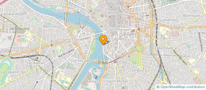 localisation de l'entreprise MADAME ADELE PANISSARD  TOULOUSE