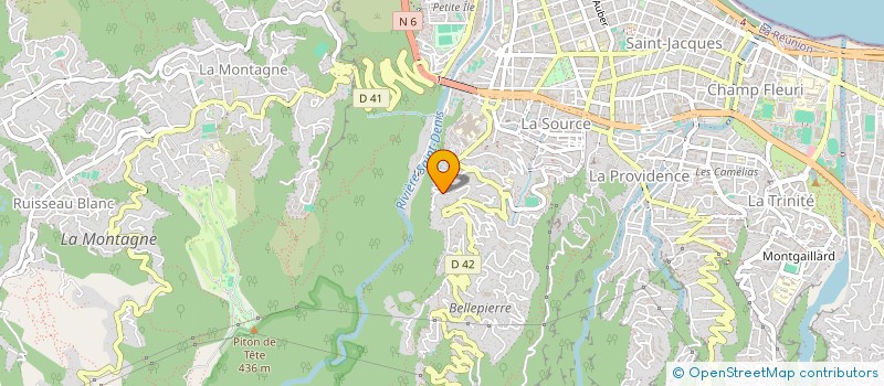 localisation de l'entreprise MADAME ADELE PETIT  SAINT-DENIS