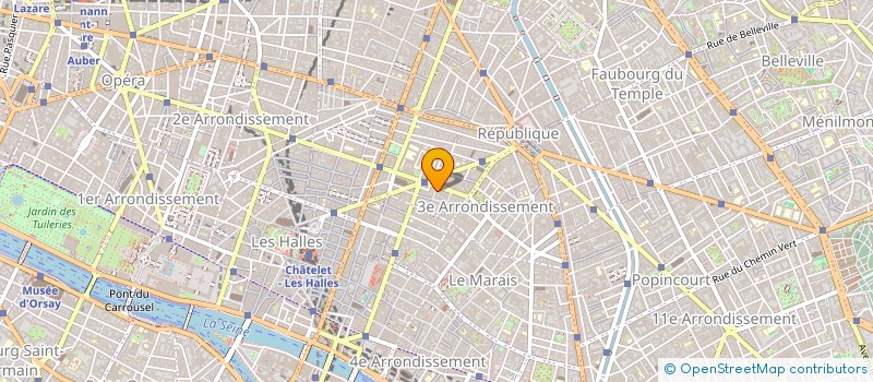 localisation de l'entreprise MADAME ADELE POURREYRON à PARIS