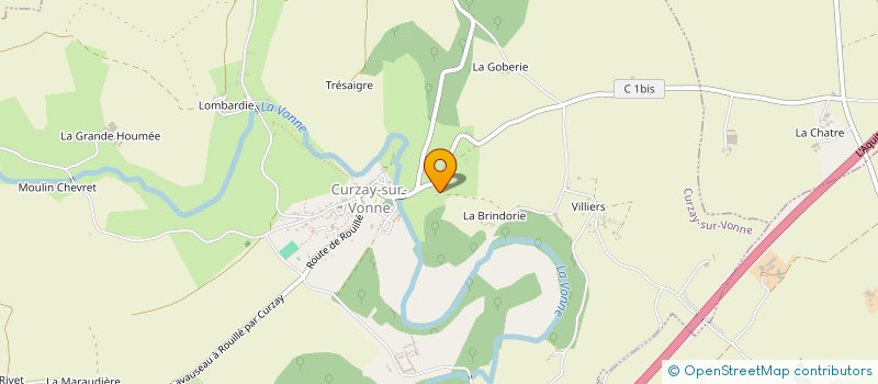 localisation de l'entreprise MADAME ADELE PROUTEAU  CURZAY-SUR-VONNE