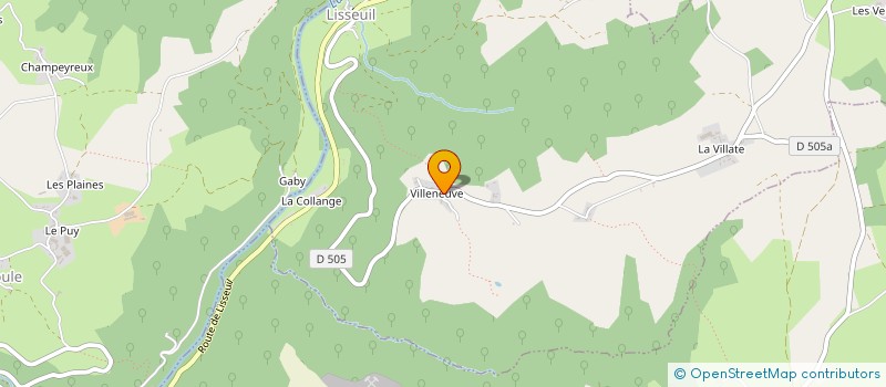 localisation de l'entreprise MADAME ADELE QUINET  LISSEUIL