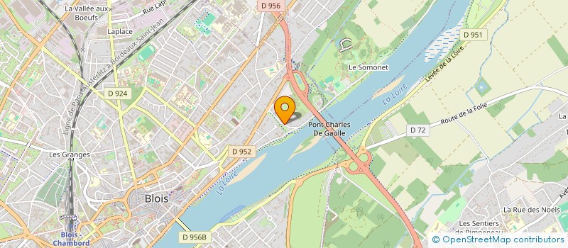 localisation de l'entreprise MADAME ADELE RATHEAU  BLOIS