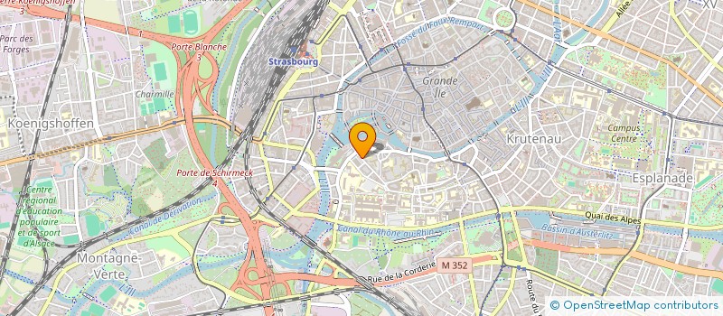 localisation de l'entreprise MADAME ADELE ROBINEAU à STRASBOURG