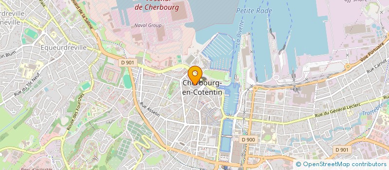 localisation de l'entreprise MADAME ADELE SCIMECA  CHERBOURG-EN-COTENTIN