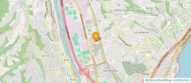 localisation de l'entreprise MADAME ADELE SICAMOIS  NICE