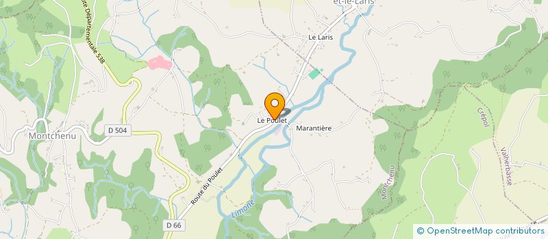 localisation de l'entreprise MADAME ADELE SIMEON  MONTCHENU