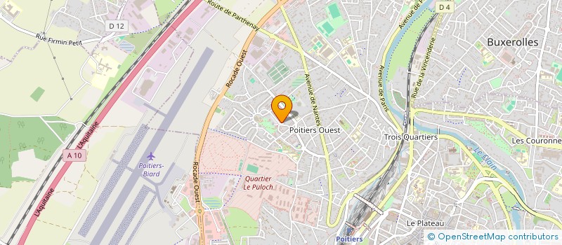 localisation de l'entreprise MADAME ADELE SOMAN à POITIERS