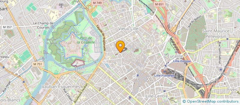 localisation de l'entreprise MADAME ADELE SPRIET à LILLE