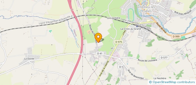 localisation de l'entreprise MADAME ADELE STANLEY à VILLEDIEU-LES-POELES-ROUFFIGNY