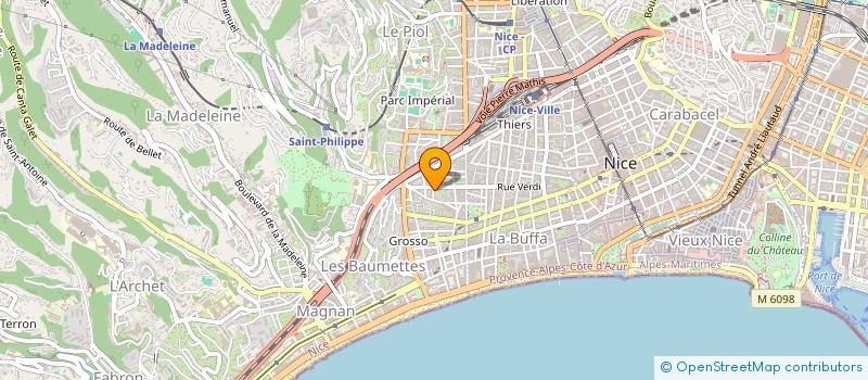 localisation de l'entreprise MADAME ADELE STEFFANONI à NICE