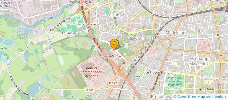 localisation de l'entreprise MADAME ADELE SUREL  SAINT-JACQUES-DE-LA-LANDE