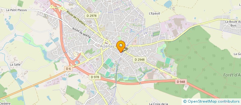 localisation de l'entreprise MADAME ADELE THOMAS  AIZENAY