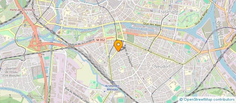localisation de l'entreprise MADAME ADELE VANHEE à STRASBOURG