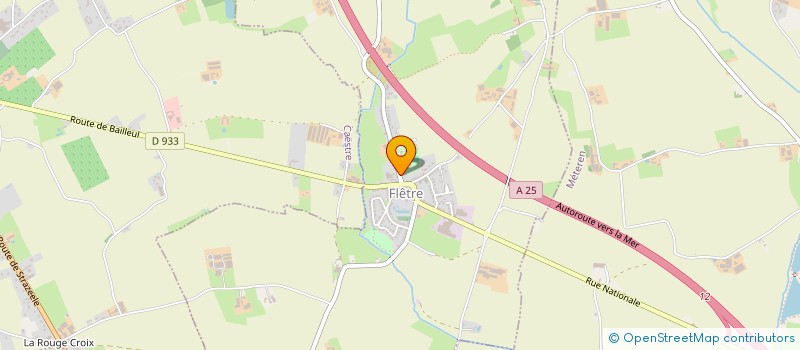 localisation de l'entreprise MADAME ADELE VERCAMER  FLETRE