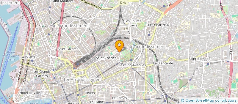 localisation de l'entreprise MADAME ADELE VINCENT  MARSEILLE