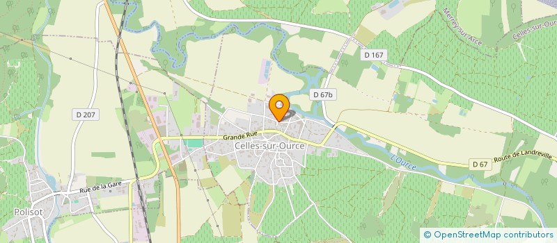 localisation de l'entreprise MADAME ADELE WALOCH à CELLES-SUR-OURCE