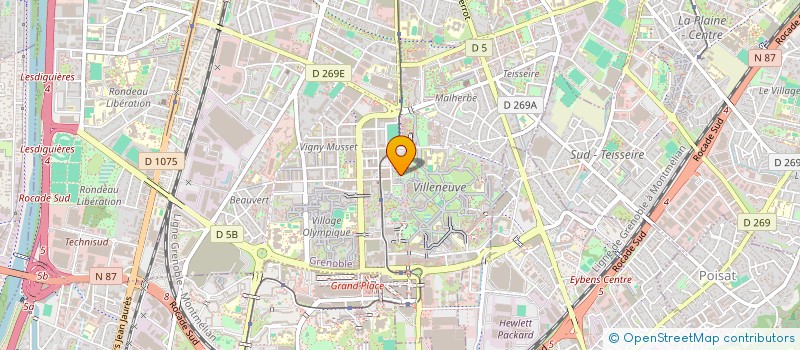 localisation de l'entreprise MADAME ADELE WEST à GRENOBLE