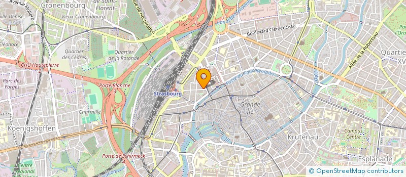 localisation de l'entreprise MADAME ADELE ZANOTTI à STRASBOURG