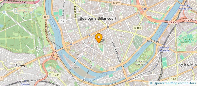 localisation de l'entreprise MADAME ADELEIDE WAMBEKE à BOULOGNE-BILLANCOURT
