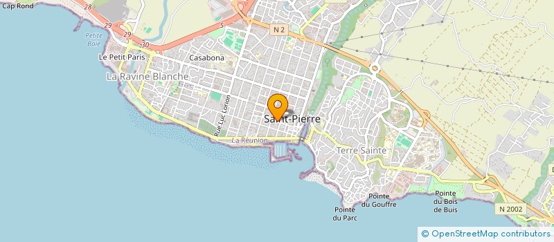 localisation de l'entreprise MADAME ADELIA ANDRIANIAINA à SAINT-PIERRE