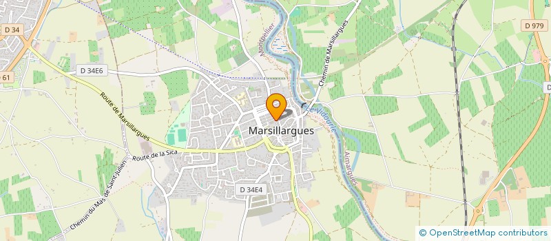 localisation de l'entreprise MADAME ADELIA LEKKAL  MARSILLARGUES