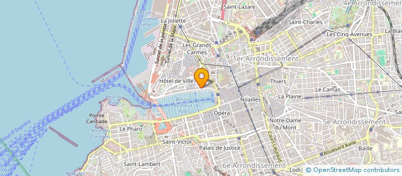 localisation de l'entreprise MADAME ADELIE ANDREOU à MARSEILLE