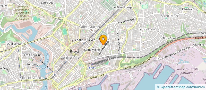 localisation de l'entreprise MADAME ADELIE CHATELLARD à BREST